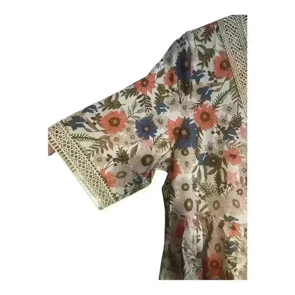 Noracora Floral Boho Maxi Dress - Size Small - Picture 4 of 4